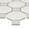 Msi White And Black Matte SAMPLE Octagon Porcelain Mosaic Tile ZOR-MD-0407-SAM - alternate 3